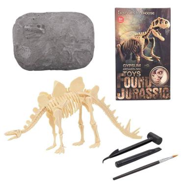 Imagem de Conjunto de esqueleto de dinossauro de escavação Brinquedo de realização de educação fóssil de escavação de dinossauro