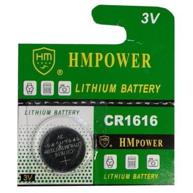 Imagem de Bateria de Lítio CR1616 - para chaveiro alarme de carro - Unidade