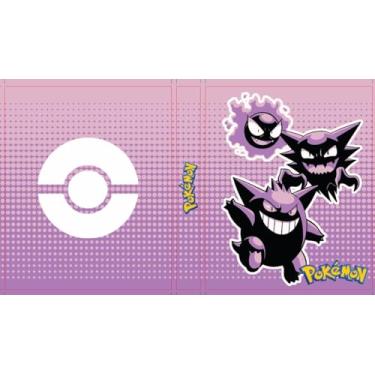 Imagem de Álbum pasta tipo Fichário compatível com Cards Pokémon Gengar e Evoluções Hauter e Gastly