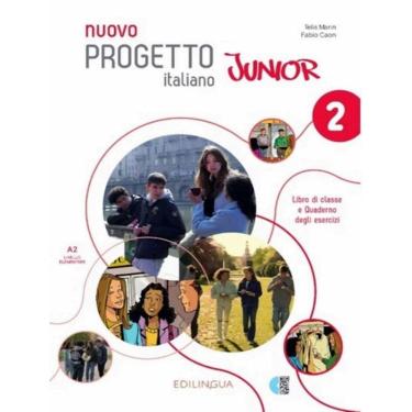 Imagem de Nuovo Progetto Italiano Junior 2 (A2) - Libro Di Classe E Quaderno Degli Esercizi