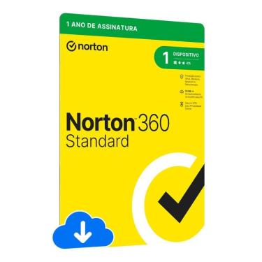 Imagem de Antivírus Norton 360 Standard - 1 Dispositivo - 12 Meses ESD - 21405595
