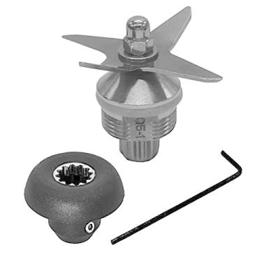 Imagem de Substituição 104675 Lâmina úmida de qualidade comercial e soquete de unidade com chave inglesa, compatível com Vitamix Blender 500 4500 5000 5200 5500 6300 E310, serve apenas para recipientes antigos