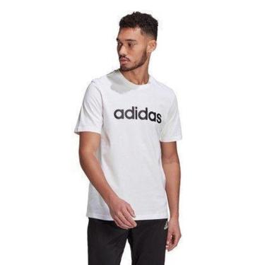 Imagem de Camiseta Adidas Logo Linear Masculina - +Preto IV2098-Masculino