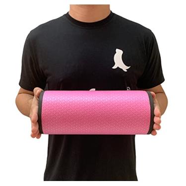 Imagem de Rolo De Liberação 30cm Miofascial Dafoca Massagem Ativação Muscular Yoga DF1064 Rosa Dafoca