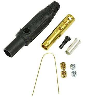 Imagem de Marinco CLM2F-A CLM Cam Type, Série 15 Mini Inline, Conector de Pino Único, 150 Amp, 600 Volts, 8-2 AWG, Fêmea - Preto (A)