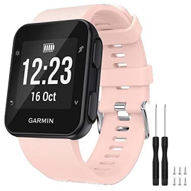 Imagem de Pulseira Silicone para smartwatch Garmin 35 Rosa