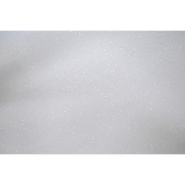 Imagem de Siser Folha Glitter HTV 50,8 cm x 30,5 cm - Ferro em vinil de transferência de calor (branco)
