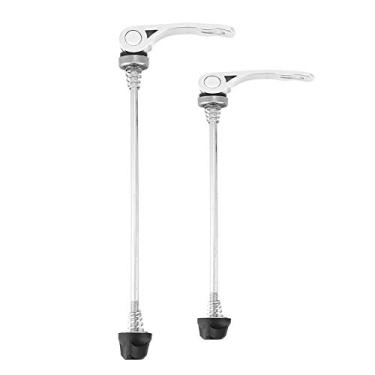 Imagem de 1 par de Espetos de Montanha para Estrada Conjunto de Espetos de Eixo Traseiro Dianteiro de Liberação Rápida par de Haste de Liberação Rápida Dianteiro e Traseiro de Espetos de