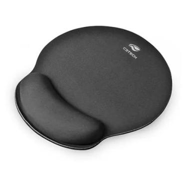 Imagem de C3TECH MP-100 - Mouse Pad Com Apoio Em Gel, Preto