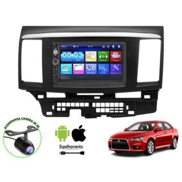Imagem de Central Multimidia Mitisubishi Lancer Mp5 Bluetooth Radio Espelhamento