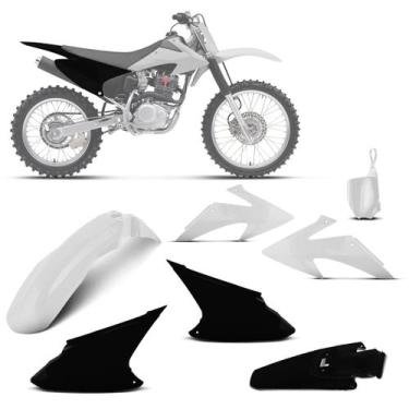 Imagem de Kit Plástico Exclusivo Crf 230f 2008 À 2014 - 5 Itens (Cores) - Pro to
