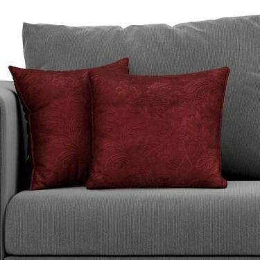 Imagem de Kit com 2 Capas Luxuosas para Almofadas Várias Cores 44x44 - ARADECOR,