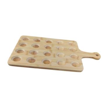 Imagem de DimyFew Porta-ovos Bandeja de Servir Decorativo Segure 20 Ovos Recipiente para Ovos Suporte para Armazenamento de Ovos para Restaurante Geladeira Doméstica