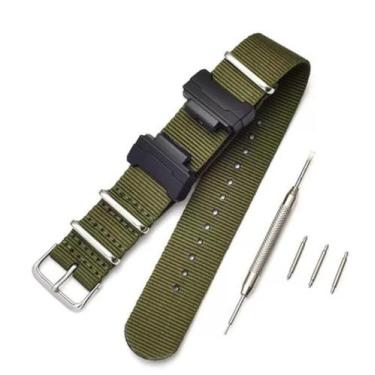 Imagem de Pulseira Nylon Para Relógio Ga-100 Ga-110 Ga-120 Gd Dw 5600.LC39 - Sup