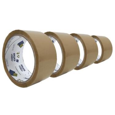 Imagem de Kit Fita Adesiva PVC 4,5 Cm x 45 M 04 Unidades Alltape