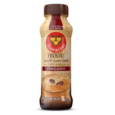 Imagem de Bebida 3 Corações Pronto Pingado 260ML