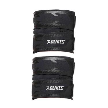 Imagem de Munhequeira de Compressão Ajustável 02 Unidades Treino Alto Rendimento