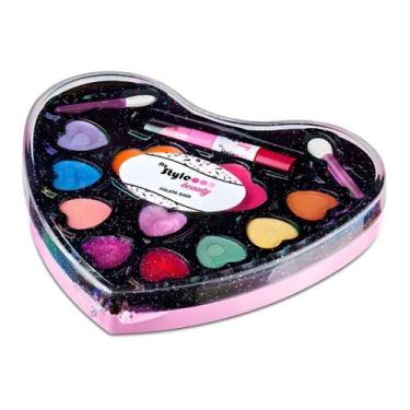 Imagem de Kit Paleta De Maquiagem My Style Beauty Paleta Diva Infantil - Multiki