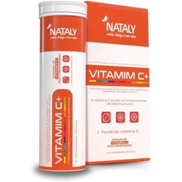 Imagem de Vitamim C+ Vitamina C 10 Comprimidos Efervercentes Nataly - Nataly 