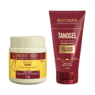 Imagem de Kit Tutano finalização capilar 1 Banho de creme 250ml 1 Tanogel Fix Fo
