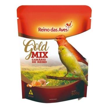 Imagem de Canário Do Reino Gold Mix 500g - Reino Das Aves