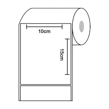 Imagem de 1 Unidade Etiqueta Térmica Adesiva 100x150 Para E-commerce - T10OFFICE