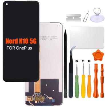 Imagem de Substituição para tela LCD OnePlus Nord N10 5G para One Plus N10 BE2029 BE2025 BE2026 BE2028 LCD Touch Screen Display Panel Digitalizador Assembly com kit de reparo