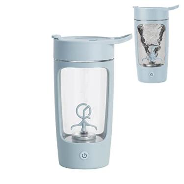 Imagem de Coqueteleira elétrica de proteína, | Tritan | Livre de BPA| Garrafas de liquidificador 623 g Recarregável Vortex Misturador Portátil, Copo de Agitação Automática, Caneca de Mistura Automática para