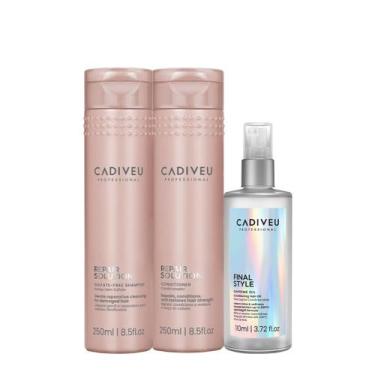Imagem de Kit Cadiveu Professional Repair Solution Duo e Supreme Final Style Oil
