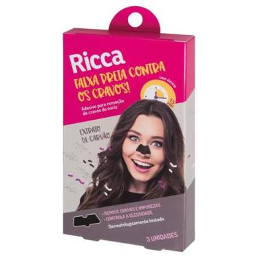 Imagem de Fita Adesiva Ricca Para Retirar Cravos Nariz 3717