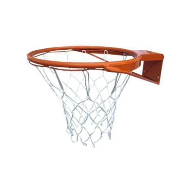 Imagem de Aro Cesta Basquete Rede 4mm Raio 1.41M Altmayer AL238 Laranja