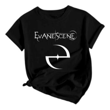 Imagem de Camiseta Evanescence Baby Look Show Banda 100%  Algodão - SEMPRENALUTA