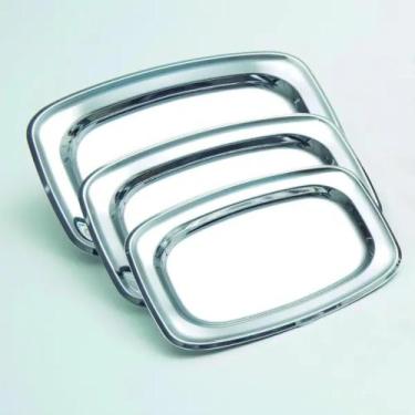 Imagem de Conjunto De Travessas - Aço Inox - 3 Peças - Martinazzo