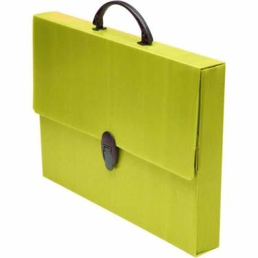 Imagem de Pasta Polionda Polibras Lombo 4Cm Amarelo 30206 19121