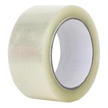 Imagem de Fita Empacotamento - Polipropileno 45mm X100m - Transparente - Naciona