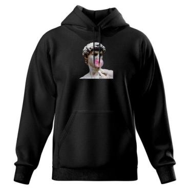 Imagem de Blusa de Frio Moletom Fechado Com Capuz Bolso Canguru Tumblr - Relaxad