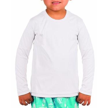 Imagem de Blusa Térmica Infantil UV 50+ FPS Lisa Unissex Manga Longa - blees, Br