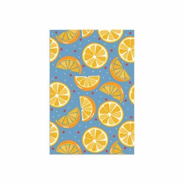 Imagem de Placa Decorativa MDF Frutas Coloridas Laranjas 30x40cm - Quartinhos