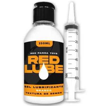 Imagem de Gel Lubrificante Semen Lube Cum Lub Red Lube Thick 250ml Neutro Sem Sa
