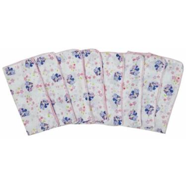 Imagem de 20 Fraldinha De Boca + 10 Fralda Grande - Disney Mickey Croche, Minnie
