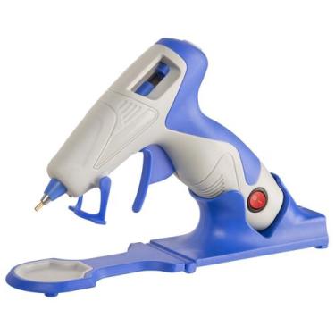 Imagem de Pistola de Cola Quente Sem Fio artePunto - Bico Fino - 7mm 55w - Azul