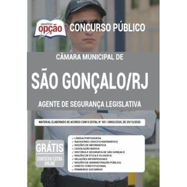 Imagem de Apostila Câmara de São Gonçalo - RJ - Agente de Segurança Legislativa