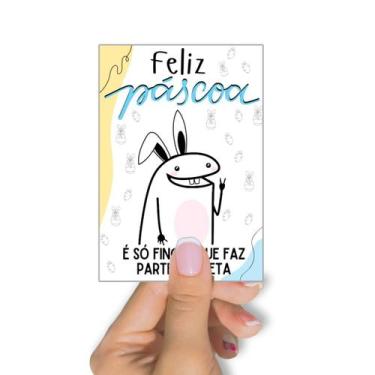 Imagem de 50 Cartões Agradecimento  É só Fingir Que Faz Parte Da Dieta  Páscoa  