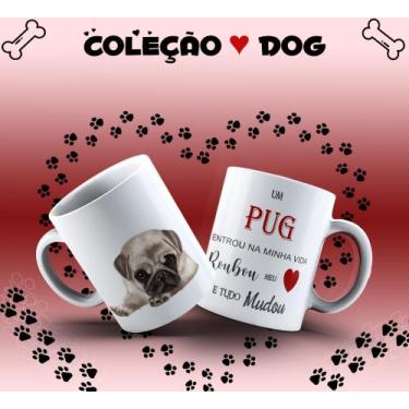 Imagem de Caneca de raças de cachorros PUG - INNOVARI
