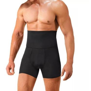 Imagem de Shorts Modelador Masculino de Alta Compressão Modela Cintura - Slim Fi