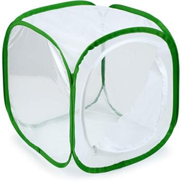 Imagem de RESTCLOUD Insect and Butterfly Habitat Cage Terrarium Pop-up 12 X 12 X 12 Inches