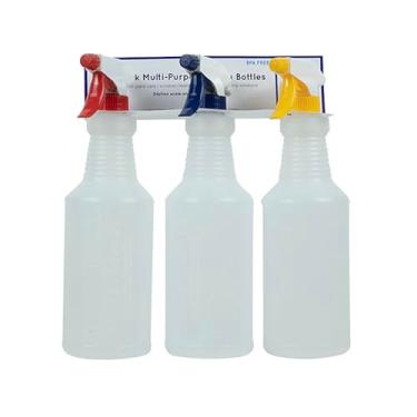Imagem de Sprayco Frascos de spray totalmente ajustáveis, 946 ml, pacote com 3, multicoloridos, frascos feitos nos EUA