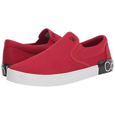 Imagem de Calvin Klein Tênis masculino Ryor, Chili Pepper Red Canvas 600, 42