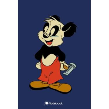 Imagem de Andy Panda Wody Woodpeker Notebook: 120 Pages, 6 x 9, Wide Ruled Lined Paper Journal, for Kids, Teens and Adults