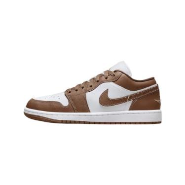 Imagem de NIKE Tênis Feminino Air Jordan 1 Low (DC0774-202, Marrom Archaeo/Branco/Marrom Archaeo), 39